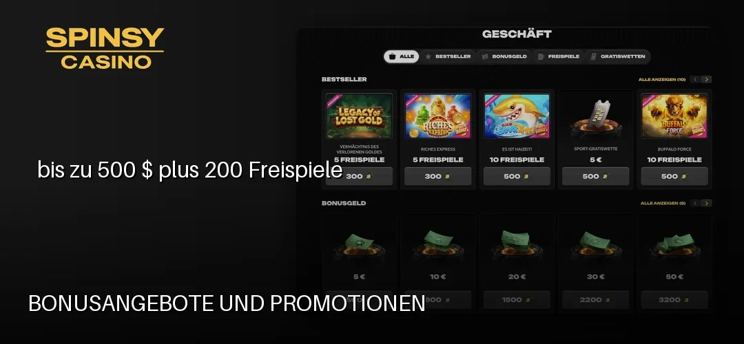 Spinsy promotional banner
